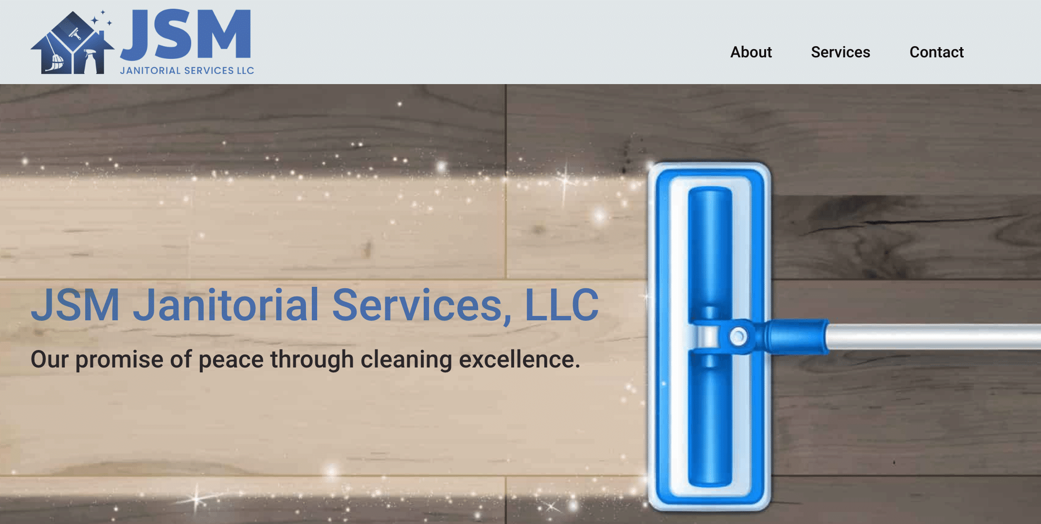 janitorial services website